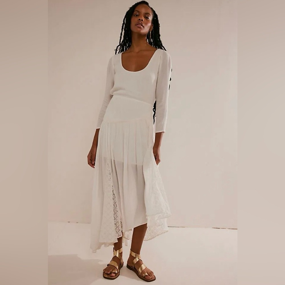 - Free people sea me maxi dress